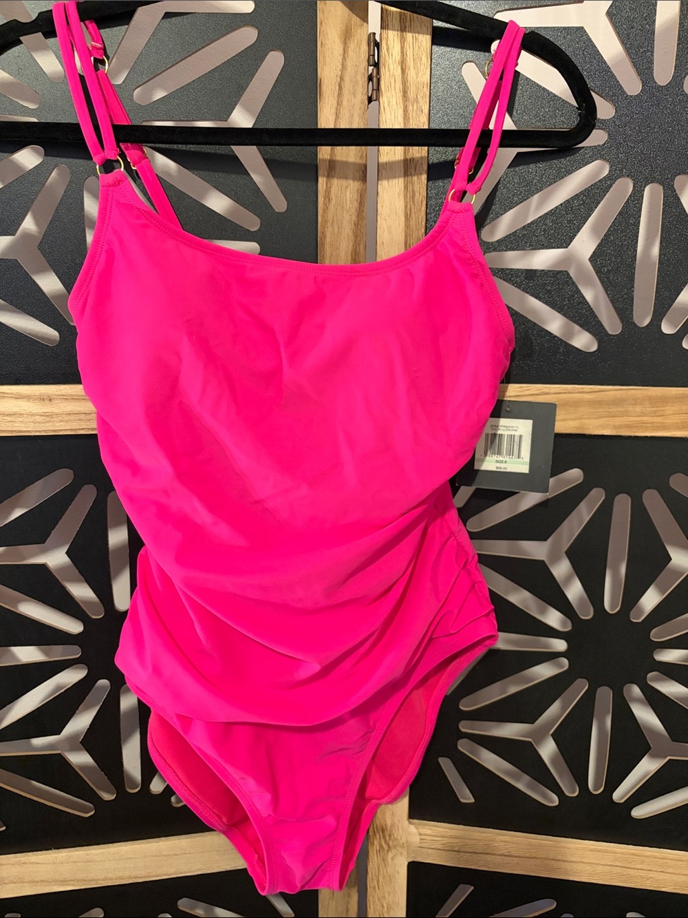 Hot Pink One-Piece Swimsuit